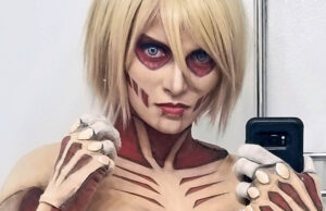 Titan als Cosplay: Alyson Tabbitha verbreitet AoT-Schrecken!