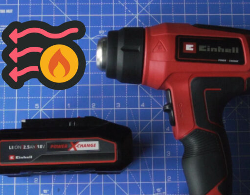 Cosplay: Kunststoff und EVA-Schaum verbiegen mit der Heißluftpistole – Heißluftfön